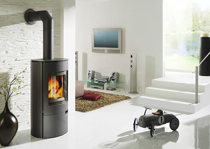 Koppe raumluftunabhängiger Stahl-Kaminofen Gismo 5 eco 5 KW braun