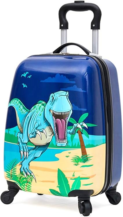 dinosaur rolling suitcase