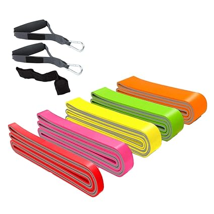 Amazon.com: Juego de bandas elásticas para fitness ...
