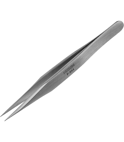 Amazon.com: Hozan P-891 Tweezers Stainless Steel : Beauty