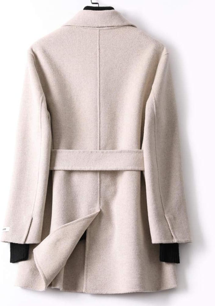 beige wool coat womens