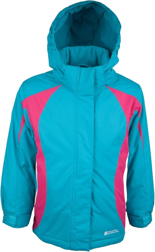 Amazon.com : Mountain Warehouse Sugar Kids Ski Jacket Turquoise 7-8 Years : Clothing