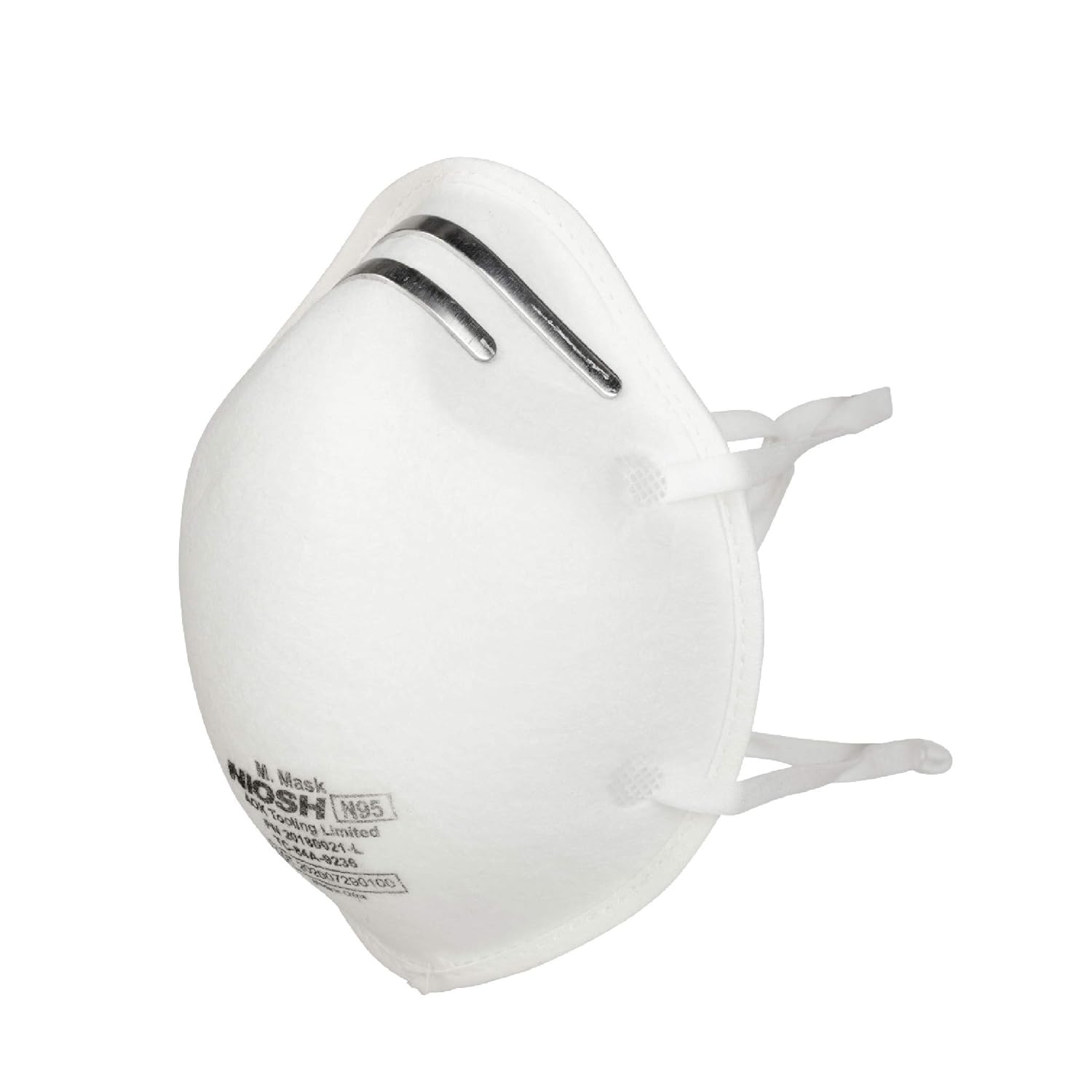N95 Cup FACE MASK Filtration Mask - Liquid and Dust Proof Face Protection - 5 Pack: Industrial & Scientific