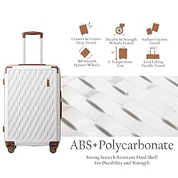 Somago Luggage Sets 3 Piece with a Cosmetic Case PC