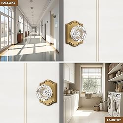 Gobrico One-side Dummy Crystal Knob,Heavy Duty Half