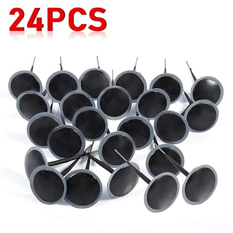 Tyre Patch Motorcycle Singapore, Amazon Com 24 Pcs Automotive Tyre Repair Plug Patch 6mm Mushroom Nail Boot Kit Wired Automotive, Tyre Patch Motorcycle Singapore