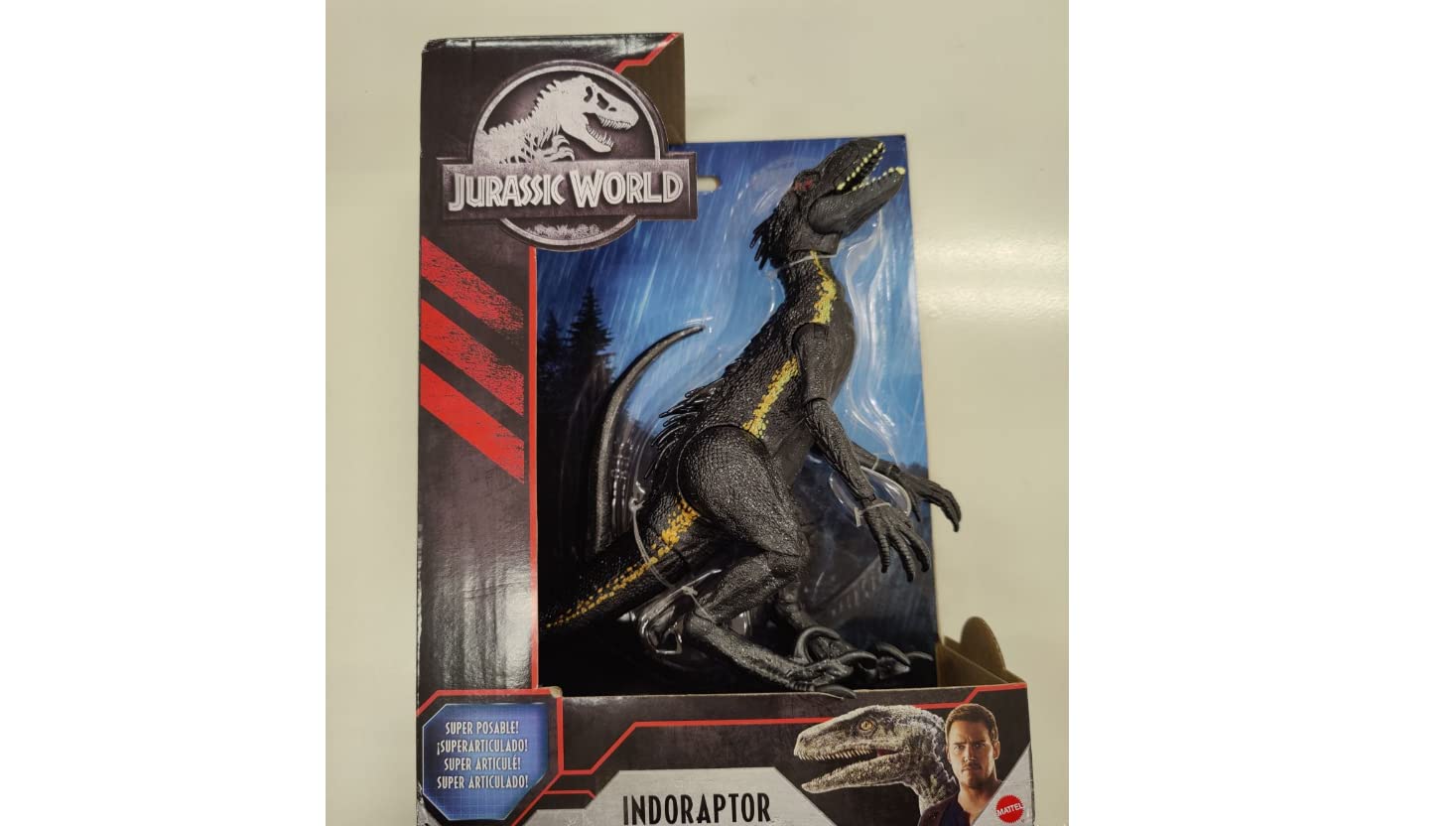 Figura Posable de Dinosaurio Indoraptor Villian Jurassic World Fallen Kingdom 10