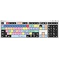 Logickeyboard 'Slimline' Designed for Editing in Adobe Premiere Pro on Windows PC • p/n LKBU-PPROCC-AJPU-US