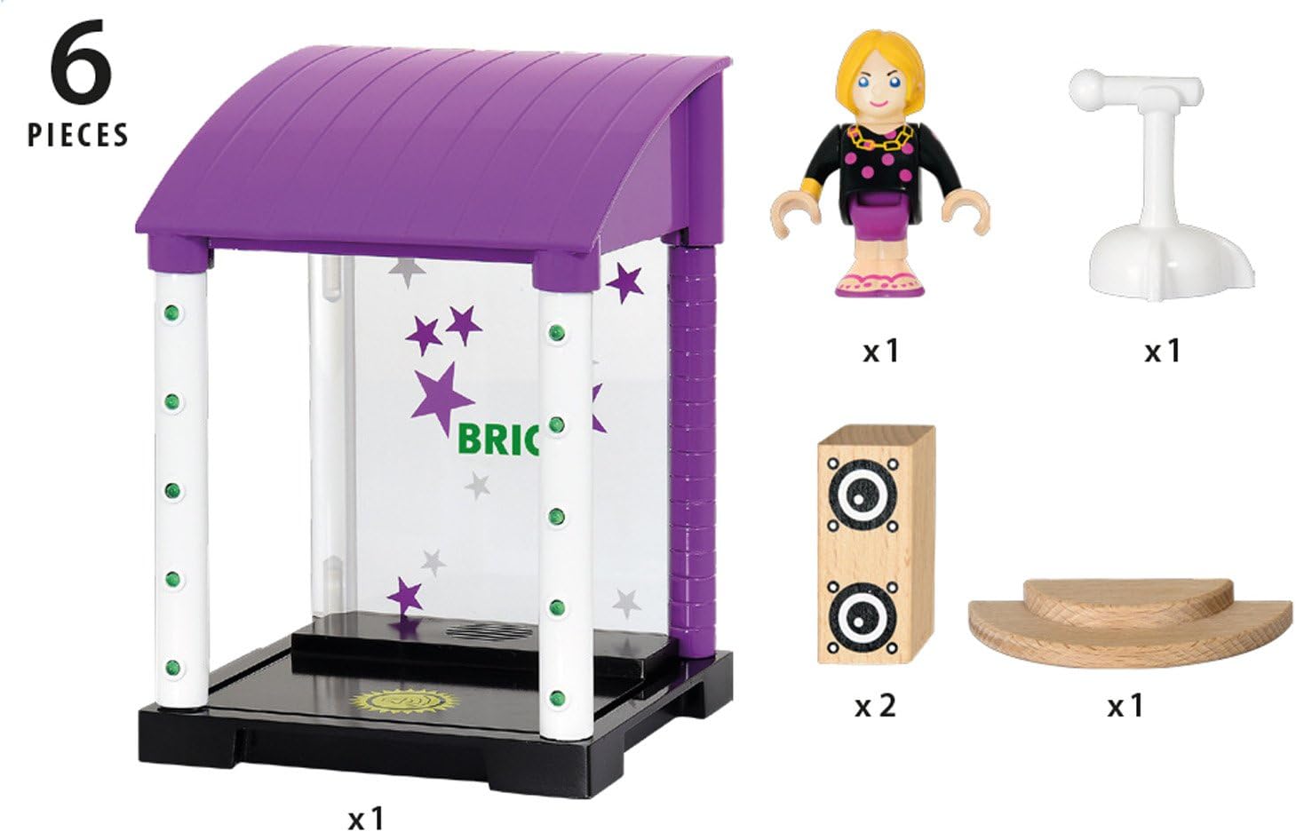 BRIO World - Village Singing Stage, Wood - Image 5