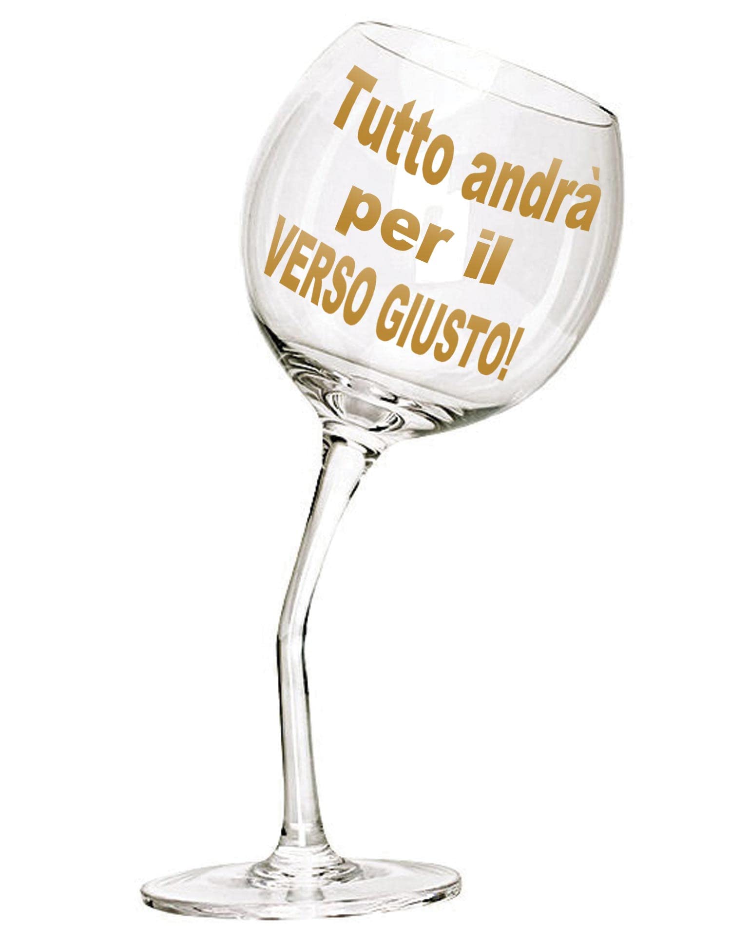 Goblet Goblet to celebrate a graduation.