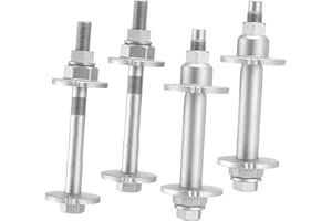 TRUCFUSION Front Alignment Camber Toe Adjustment Bolts Compatible with Toyota Tacoma 05-16 4Runner 03-09 FJ Cruiser 07-09, Lower Control Arm Camber Bolt Kit Replacement for 4840960020 4819060020