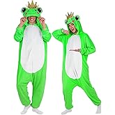 ROC PARTY 3D Hooded Animal Onesie Costume for Adults - Unisex Christmas Xmas Holiday Festival Cosplay One-Piece Pajama