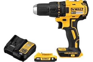 DEWALT 20V MAX Cordless Drill Driver, 1/2 Inch, 2 Speed, XR 2.0 Ah Battery and Charger Included (DCD777D1)