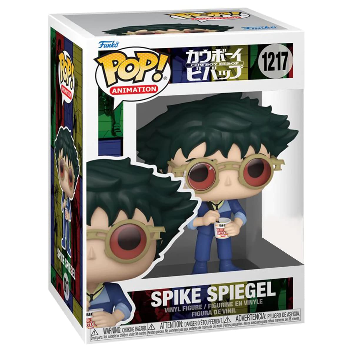 Funko POP! Animation: Cowboy Bebop - Spike With Noodles - Collectable Vinyl Figure - Gift Idea - Official Merchandise - Toys for Kids & Adults - Anime Fans - Model Figure for Collectors and Display