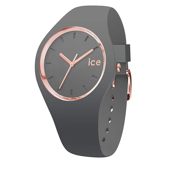 Ice Watch Damen Analog Quarz Uhr mit Silikon Armband 015336