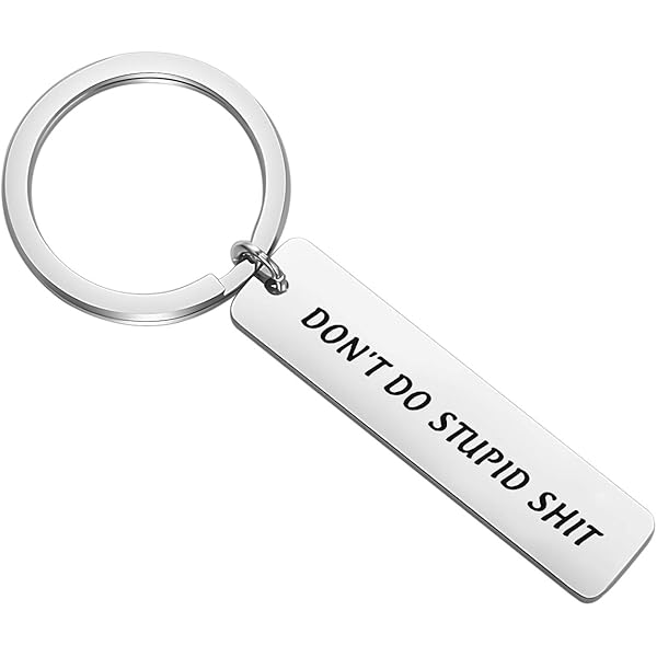 College Student Keychain Gift - Funny Inspirational Keychain For Teens With 'Call Home' Message