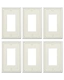 TREEWELL 6-Pack Decorator Outlet Cover