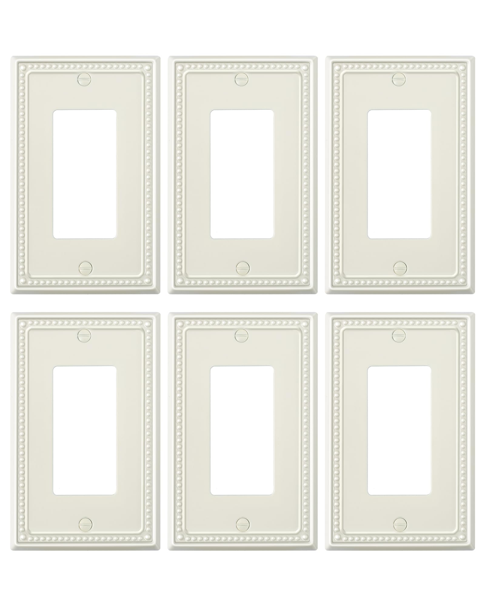 TREEWELL 6-Pack Decorator Outlet Cover