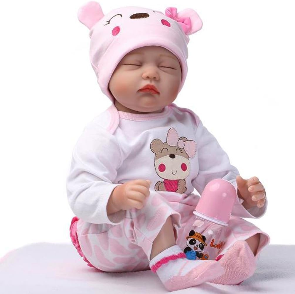 Prezzo ZIYIUI 22 Pollici 55cm Morbido Silicone Vinile Simulazione Giocattolo Carino Bambola Rinato Realistico Bambino Bambola Bambini Fatti a Mano Regalo Reborn Gifts Offerte