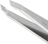 Tweezerman Classic Slant Tweezer Professional Stainless Steel Precision Eyebrow view 2