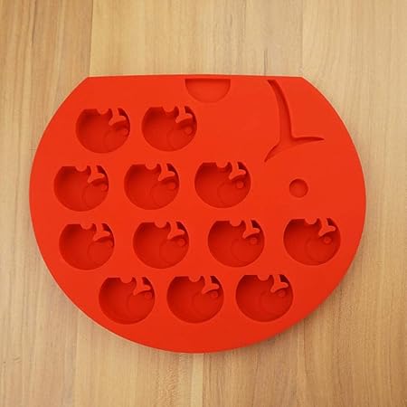 Compra Velliceasay Bandeja De Hielo Dibujos Animados En Forma De Cereza Molde Para Hielos Para Agua Refrescos Zumos Vino Frutas Hierbas Salsas Postres Coctel Y Otras Bebidas En Amazon Es