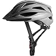 SAEROVIE Bike Helmets for Adults, Mountain Bike Helmets for Men with Visor, Adjustable Fit Bicycle Helmet for Women, Road Recreational Cycling Helmet with Chin Strap