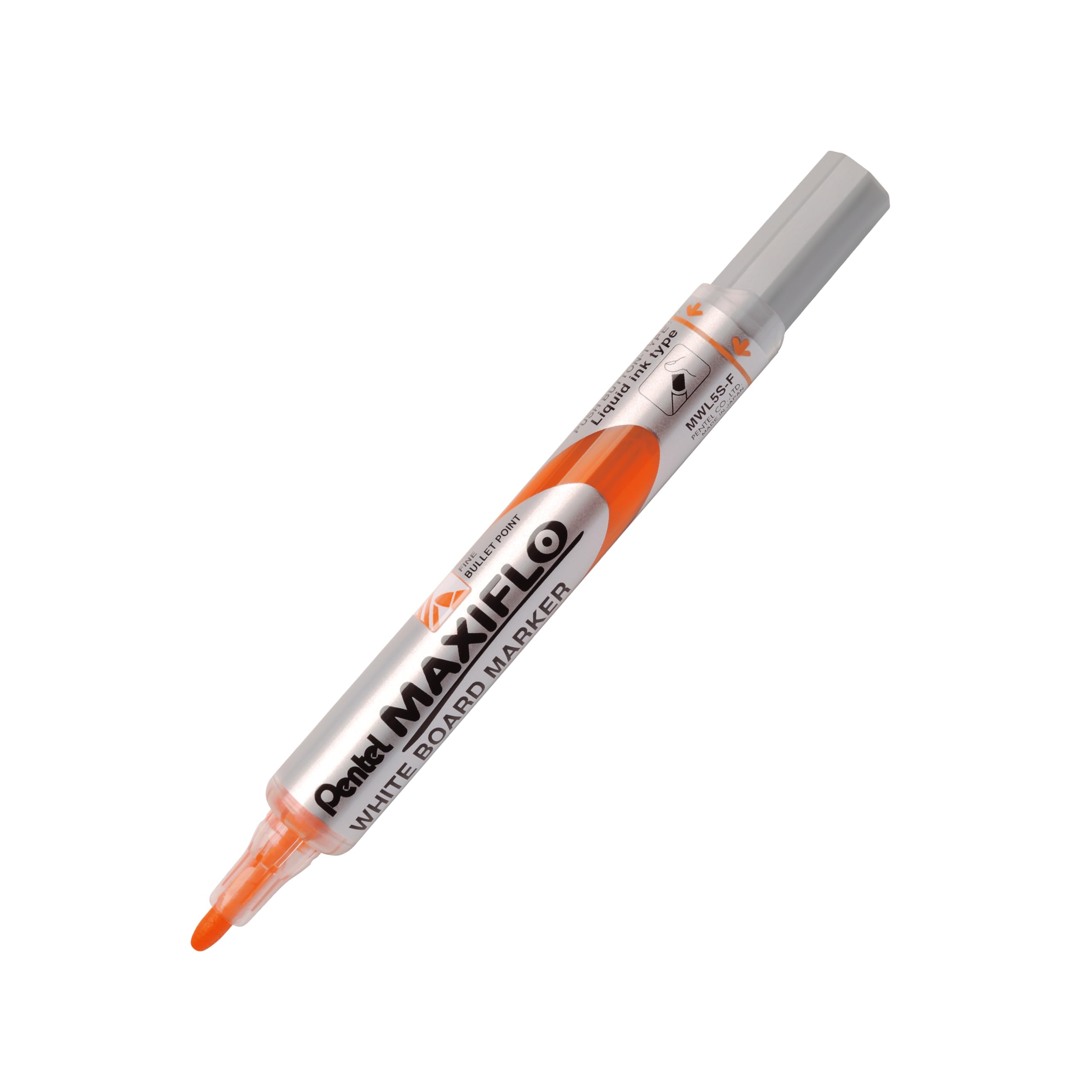 Pentel Whiteboard Marker - Orange