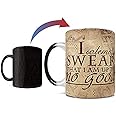 Morphing Mugs Harry Potter - Hogwarts Marauder's Map - I Solemnly Swear - 11 oz Heat Sensitive Mug – Image Revealed With HOT Liquid added! - Officially Licensed Collectible