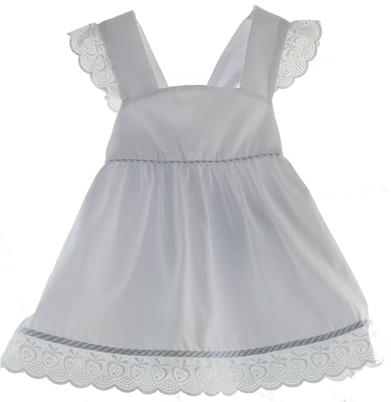 little girls white sundress