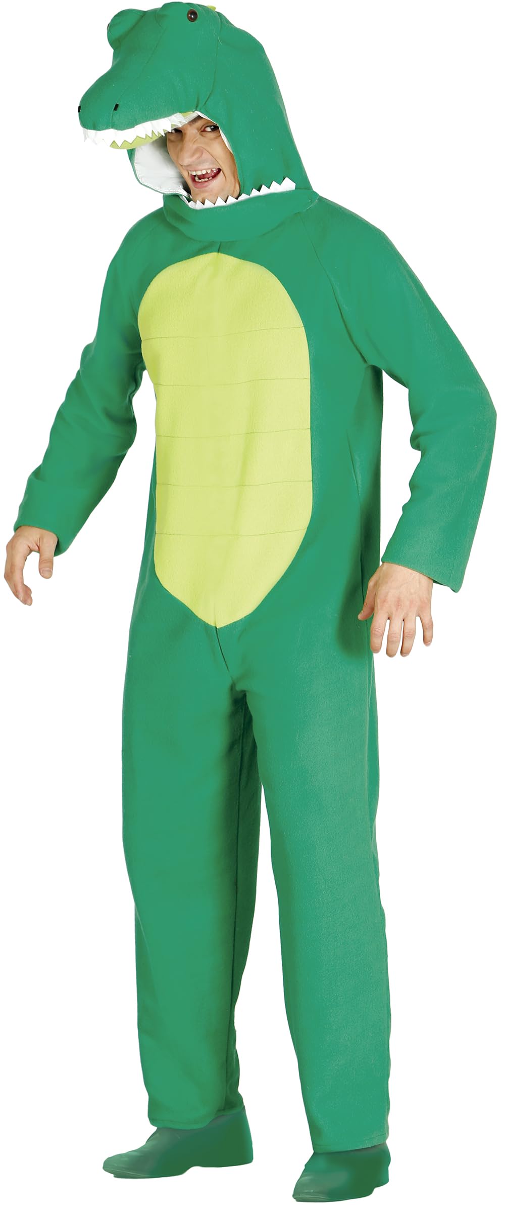 FIESTAS GUIRCA Green Crocodile Costume for Adults