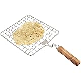 Big Stainless Steel Roasting Net,Stainless Steel Wire Roaster,Roaster,Cooking Rack for Chiken Grill,Roti Grill ,Papad Grill,C