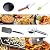 9 Inch Pizza Making Tools Household Oven Pizza Pan Knife Shovels Oil Brush 5pcs Black Cooking Utensils Baking Sheet Sets
