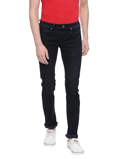navy blue color jeans