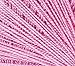 Gazzal Princess 1.76 Oz (50g)/ 284 Yrds (260m) Silk Lace Yarn, 100% Silk Rayon, For Crochet Doilies (Pink 3004)