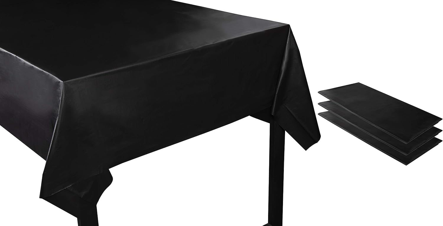 Best black and gold table cloth