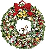 Festlicher Weihnachtskranz Adventskalender by 