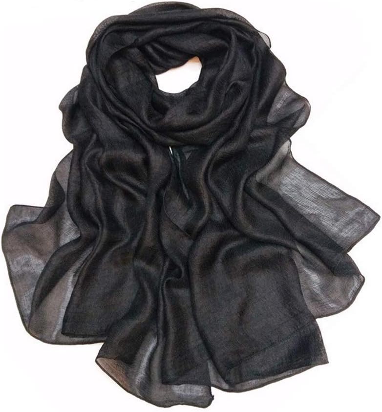 Bettli Womens Extra Large Scarf Shawl Wraps Pashminas Solid Soft Silky for Bridal Evening Wedding Party