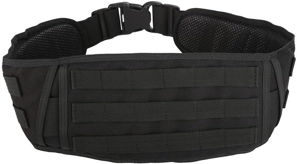 Dioche Nylon Lightweight War Belt, Military Battle Combat Duty Waist Padded Belt bing for