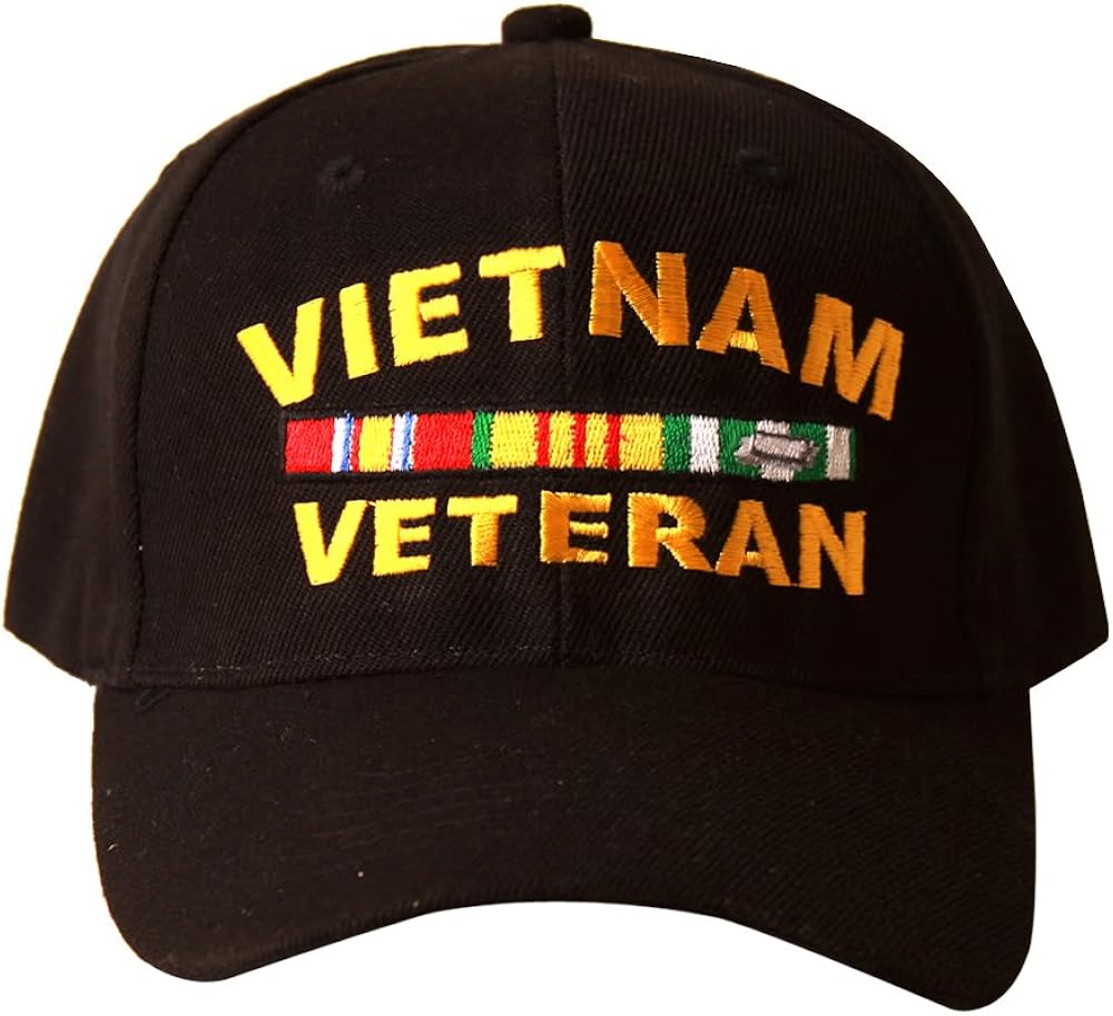 United States Vietnam Veteran Military Hat Black at Amazon Men’s