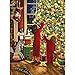 Bits and Pieces – Large 300 Piece Jigsaw Puzzle for Adults – Embellished Glitter - Children Decorating The Christmas Tree by Artist Liz Goodrick Dillon, Completed Puzzle Size: 20