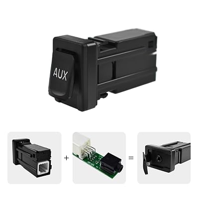 Toyota Aux Stereo Adapter Repair Kit – Fits Corolla, Tacoma, Tundra, Highlander – 86190-02010