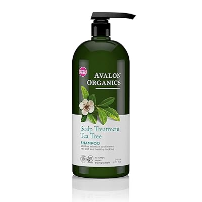 Avalon Organics Scalp Treatment Shampoo, Tea Tree, 32 Oz