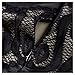 Miusol Women's Vintage V Neck Floral Lace Weeding Party Maxi Dress,Black,Small