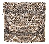 Auscamotek Durable Camo Netting Camouflage Net Blinds Material for Ground Portable Blind Streestand Hunting Umbrella Chair - Brown 5x20 Feet