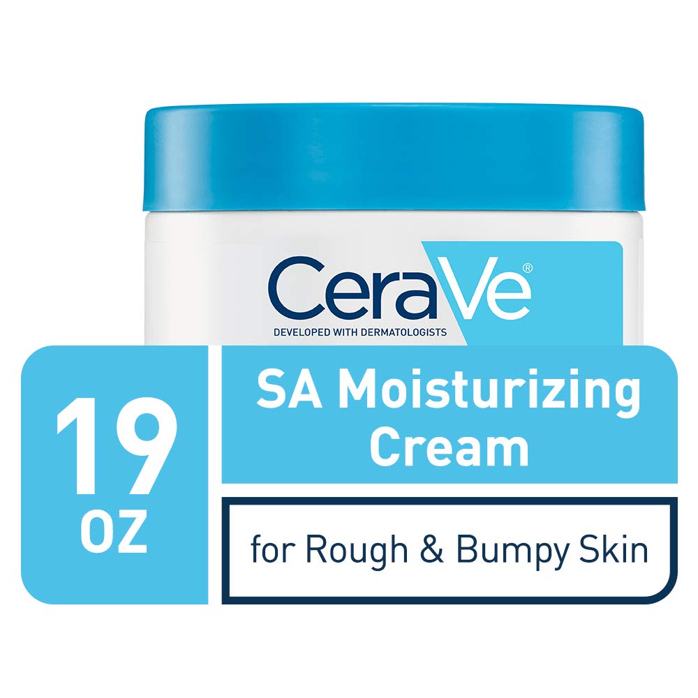 Cerave SA Cream | 19 oz | Renewing Salicylic Acid Body Cream for Rough & Bumpy Skin | Fragrance Free: Beauty