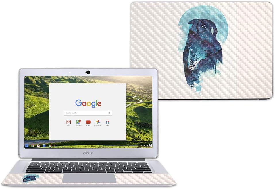 MightySkins Carbon Fiber Skin for Acer Chromebook 14