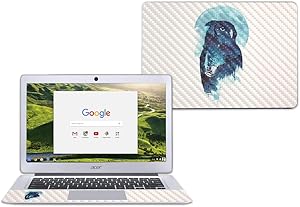 MightySkins Carbon Fiber Skin for Acer Chromebook 14