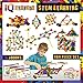 IQ BUILDER | STEM Learning Toys | Creative Construction Engineering | Fun Educational Building Toy Set for Boys and Girls Ages 3 4 5 6 7 8 9 10 Year Old | Best Toy Gift for Kids | Top Blocks Game Kit primary
