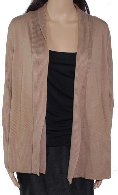 petite camel cardigan