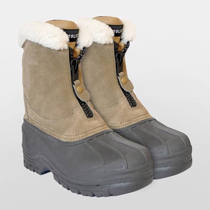 Saddlecraft Fleece Lined Zip Yard Boots Child & Adult All Sizes